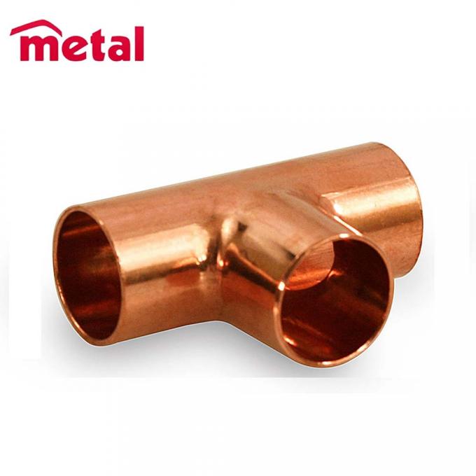 Metalen doelen RED Tee UNS C71500 SMLS Koper Nickel Butt Lasbuizen Fittings 0