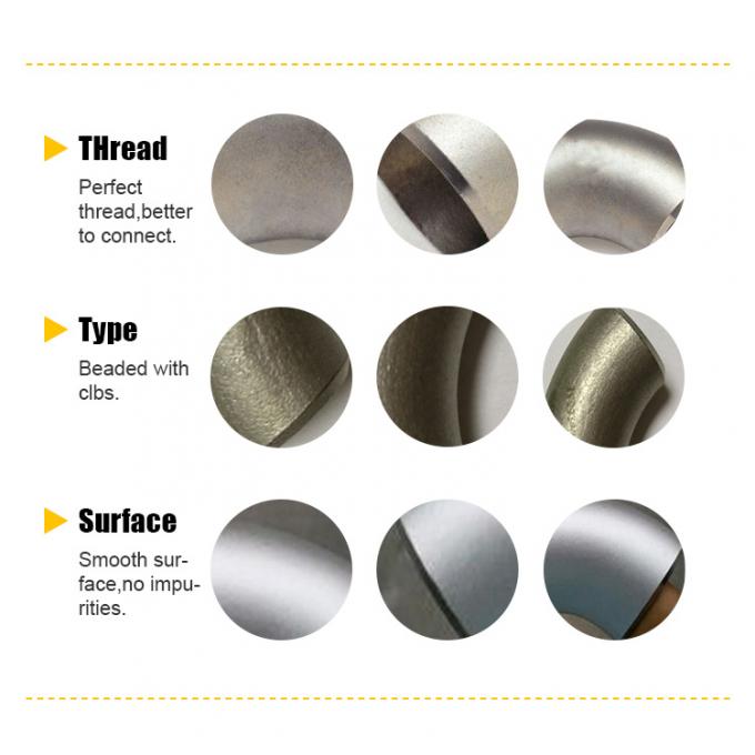 Custom sized Buttweld naadloze concentrische reducers ASME B16.9 gecertificeerd voor industriële leidingen 1