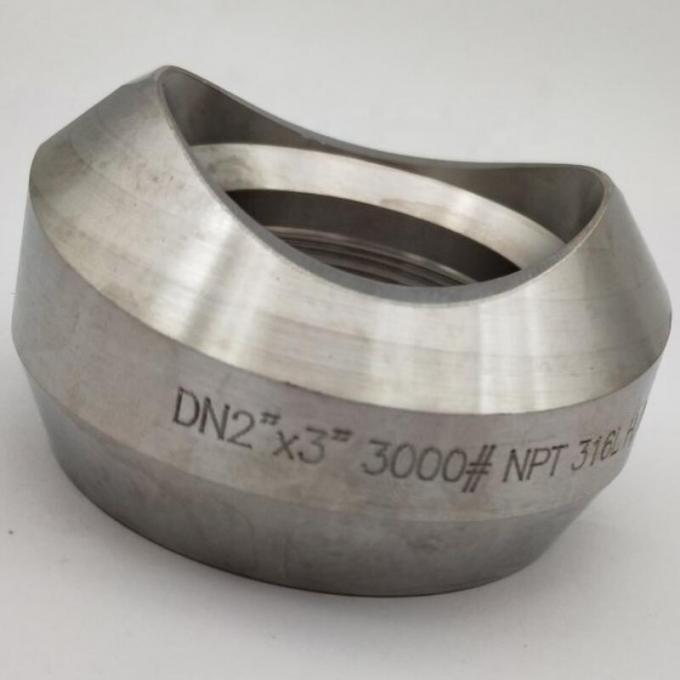 ASTM A105/A350 1" 3000LB LF2 Hoogdruk-draadbuizen 0