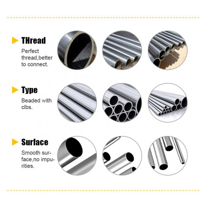 CuNi 90/10 buis ANSI B36.19 DN50 1.5MM ASTM B466 UNSCooper Nickel naadloos staal buis 1