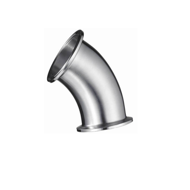 SCH40 2" binnenkant gepolijst Sanitair Koper Nickel Pipe Fitting Degree Elbow 5