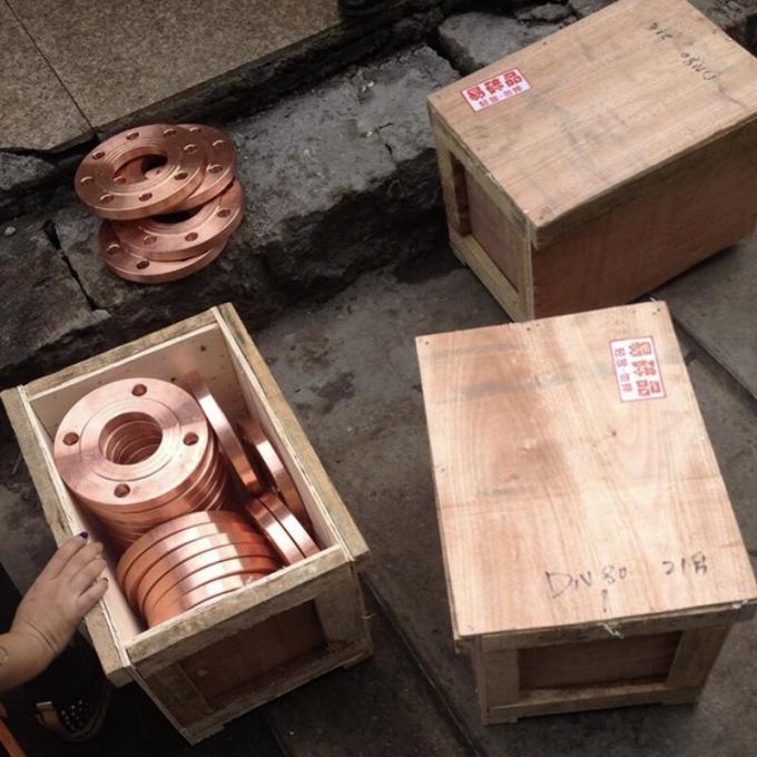 Metalen koper-nikkelflenzen koper-nikkel 90/10-koper-nikkel 70/30 10