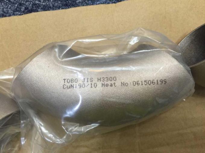 Het Naadloze Gelaste Concentrische Zonderlinge Reductiemiddel EEMUA 146 C7060x-Kopernikkel 9010 C70600 van de CuNielleboog 1