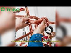 180° koperen retourbochten – efficiënte stroomomkering voor compacte sanitair- en HVAC-systemen