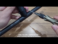 De multi Geschikte van het de Dekkingskussen van de Aluminiumelleboog Montage van de het T-stukpijp