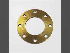 View Copper Nickel Threaded Flange UNS C70600 CUNI 9010 3/4 Inch Class 1500 Flange Demo