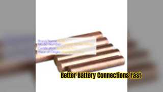 Premium vernikkelde koperen strip voor batterijlassen