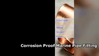 Cupro Nickel 90 10 Equal Tee Corrosion Proof Pipe Fitting