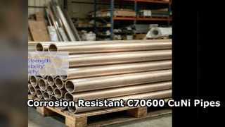 Corrosiebestendige oplossing met hoge treksterkte C70600 CuNi-buis