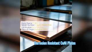 Cupro Nickel 70 30 Plaat C71500 voor warmtewisselaars
