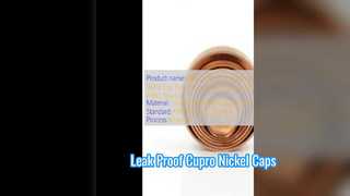 UNS C70600 Cupro Nikkel 90 10 Cap voor lekvrije HVAC