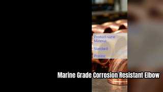 CuNi 90 10 Butt Weld Elleboog Marine Grade Corrosiebestendig