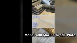 Monel 400 maritieme kwaliteit nikkelkoperplaat ASTM-standaard