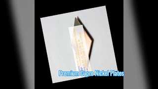Premium Cupro Nikkel C70600 C71500 Platen voor maritiem gebruik