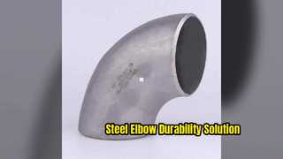 Stalen elleboog 90 graden LR naadloos koolstofstaal
