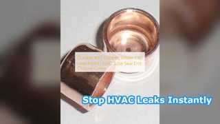Duurzame K65 koperen soldeerkap, lekvrije HVAC-afdichting