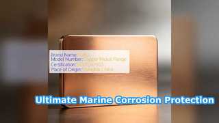 CuNi 70 30 C71500 Maritieme plaat Superieure corrosiebestendigheid