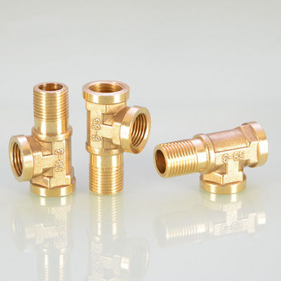 Threaded Connection Brass And Other Tees