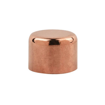 Copper Forged Threaded End Cap 15 Inch SCH10 Sand Polishing Pipe Fitting