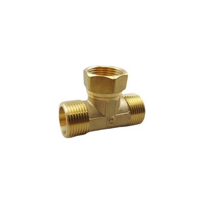 Versatile Coated Brass Tee Fitting, Standard Packaging Industrial & Civil Use
