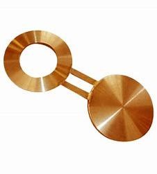 Copper Nickel Flange Corrosion-Resistant Alloy Flange for Fertilizer Plant Oil Black Paint