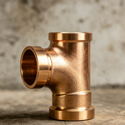 Marine Grade Copper Nickel Equal Tee Forged C71500 Socket Weld Class 150