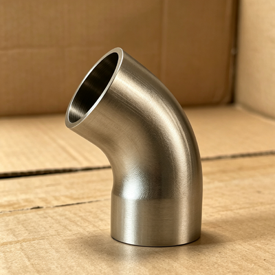 C71500 Copper Nickel LR Elbow Forged Butt Welding Fittings ASME B16.9 High Strength