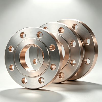 Weld Neck Copper Nickel Flange ASME B16.5 High Pressure for Marine and Shipbuilding