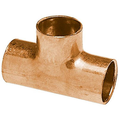 3/8“ Binnendiameter 3 het T-stukkoeling van het Manier Gelijke Koper en de Pijpmontage van het Airconditionerkoper