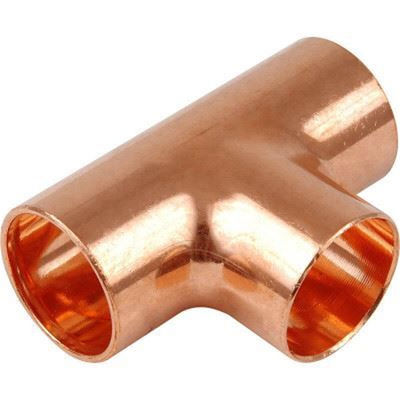 CuNi 70/30 koper-nikkel gelijk T-stuk ASME B16.9 1/2 "-24" voor maritieme scheepsbouw