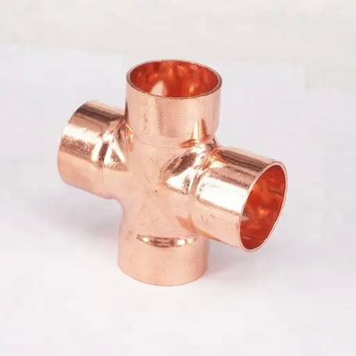 Beste kwaliteit C70600 90/10 70/30 ANSI B16.9 Cross Pipe Fitting Straight 2