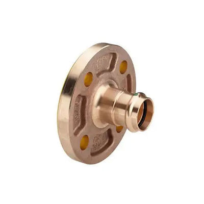 ASME B16.5 Koper Nikkel Slip-On Flens C70600 Gele Anti-Corrosie Coating voor Maritieme Leidingen
