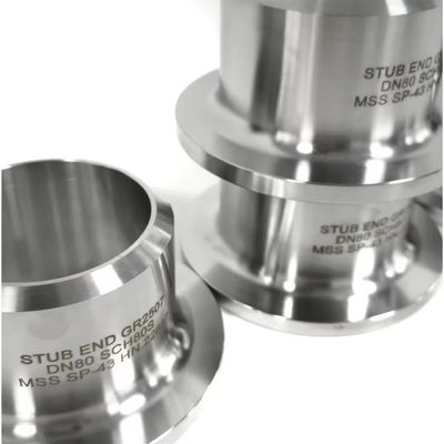 Galvanized Forged Stub End Fittings 3000 PSI Stub End Couplings for High Strength Pipeline Connections