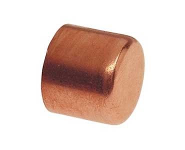 Copper Threaded Protection Cap Customized Pipe End Cover Closure for Water Piping