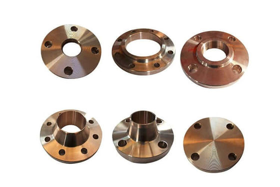 C70600 CuNi Weld Neck Flange ASME B16.5 High Pressure Marine Shipbuilding Connector