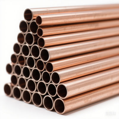 Naadloze C70600 90/10 koper-nikkel-cuNi-pijpen voor hoge-temperatuur-hoogdruktoepassingen - SCH80, 6M lengtes