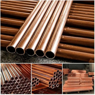Naadloze C70600 90/10 koper-nikkel-cuNi-pijpen voor hoge-temperatuur-hoogdruktoepassingen - SCH80, 6M lengtes