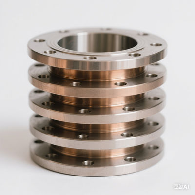 ASME B16.5 WN Copper Nickel Flange High Pressure Marine Shipbuilding Pipe Connector