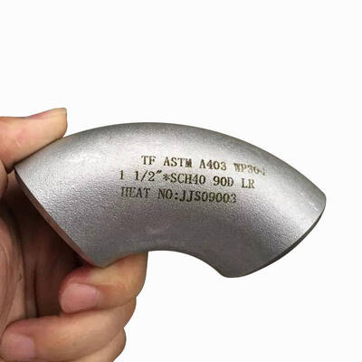 1,5D radius koper-nikkel-elleboog met schroefdraad – ASTM B466M