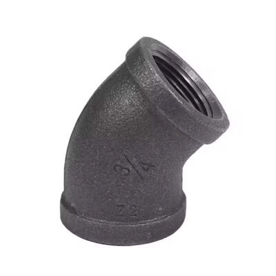 De ASTM B466M kopernikkel 1,5D schroefdraadelleboog