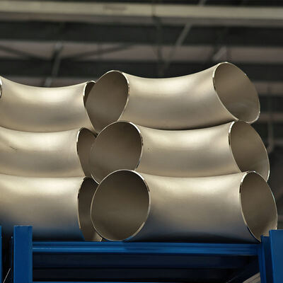 CuNi 70/30 koper-nikkel 90° LR-elleboog, ASME B16.9 stomplasfitting met hoge sterkte