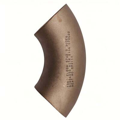 CUNI ASTM B466 UNS C70600 1.5D 90° 3'' 10Bar Elleboog ASME B16.9