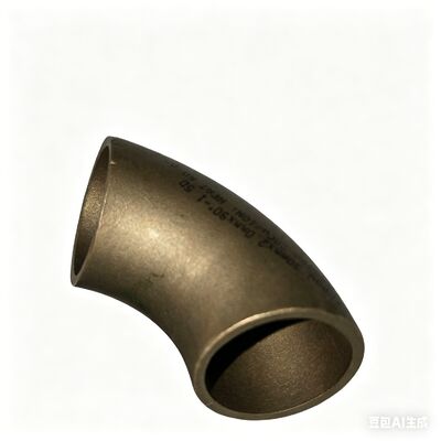 CuNi 70/30 koper-nikkel-elleboog, erosiebestendig 90° LR ASME B16.9 stomplas pijpfitting