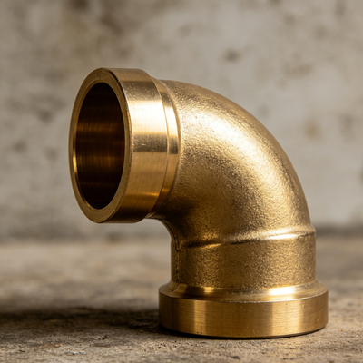 Ruimtebesparend CuNi 70/30 kopernikkel verloopelleboog, 90° SW ASME B16.5