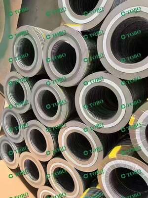 Hogedruk SS316 spiraalgewonden grafietpakking ASME B16.20, metalen afdichtring voor flens