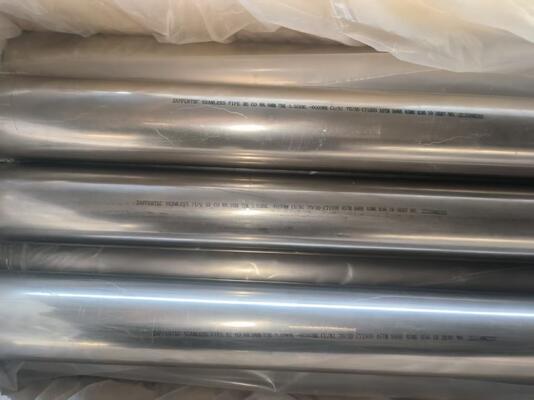 ASTM B466 CuNi 70/30 Koper Nikkel Gelaste Pijp Anticorrosieve Buis Met hoge weerstand