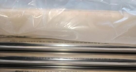 Factory Direct CuNi 70/30 Copper Nickel Pipe, Sch40/Sch80 Seamless
